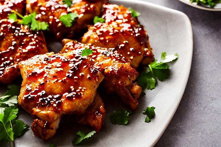 3-Ingredient Honey Garlic Chicken Thighs