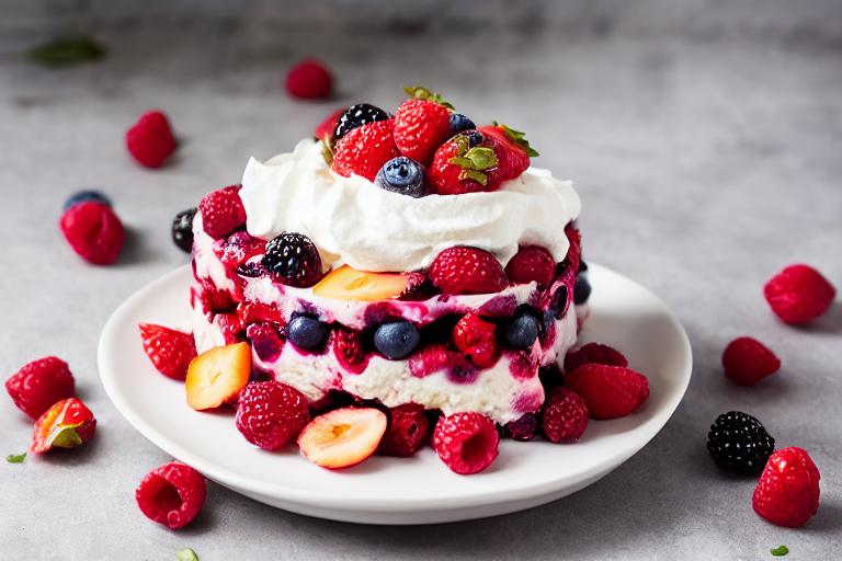 3-Ingredient Mixed Berry Fool