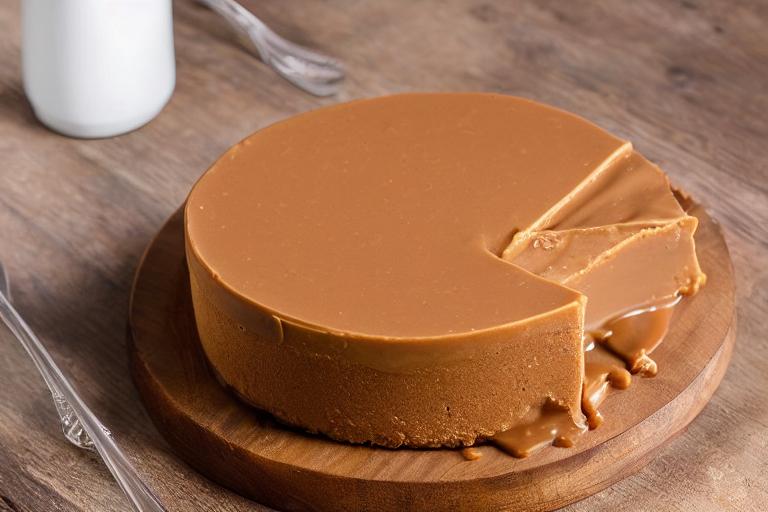 4-Ingredient Salted Caramel Fudge