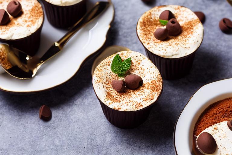 4-Ingredient Tiramisu Cups