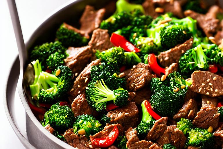 5-Ingredient Beef and Broccoli Stir-Fry