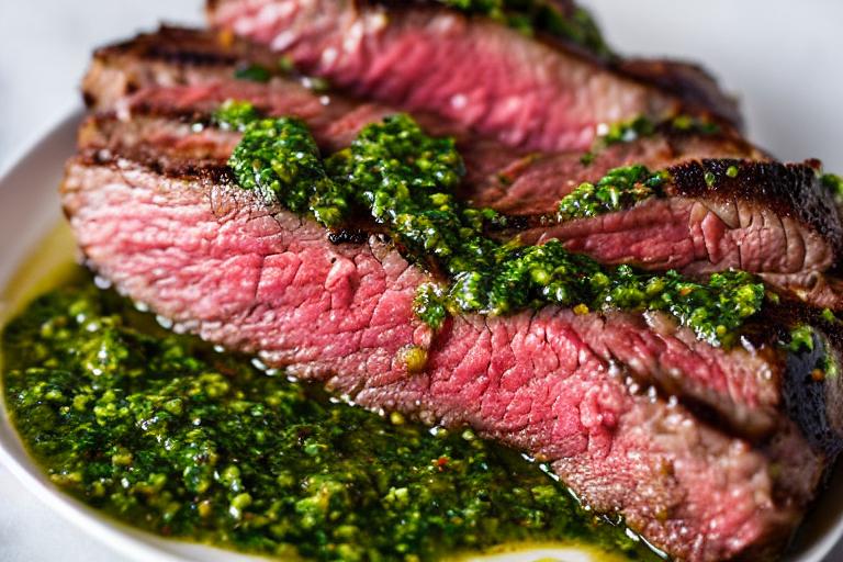 5-Ingredient Brazilian Picanha Steak with Chimichurri