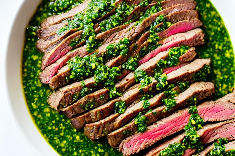 5-Ingredient Chimichurri Flank Steak