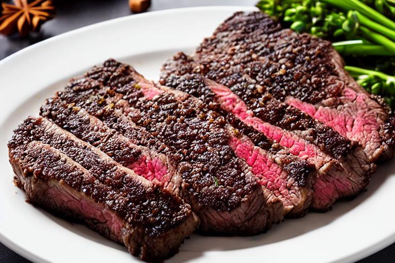 5-Ingredient Coffee Rubbed Ribeye Steak