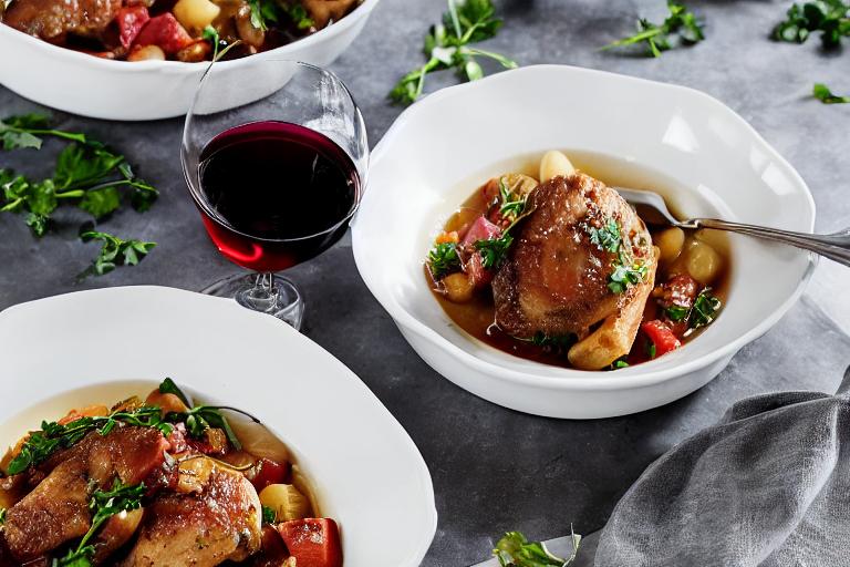5-Ingredient French Coq au Vin