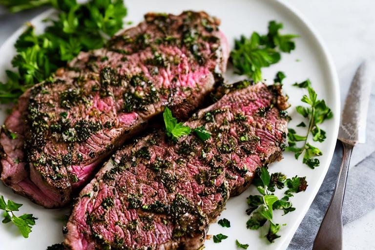 5-Ingredient Herb Crusted Lamb Leg Steaks