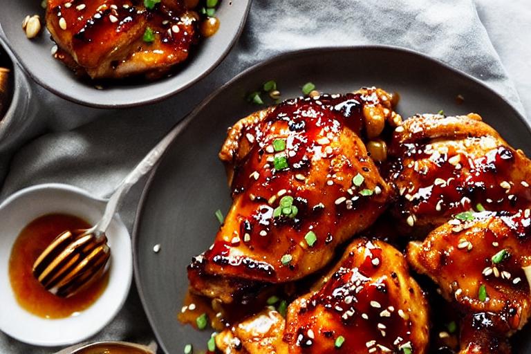 5-Ingredient Honey Garlic Chicken Thighs