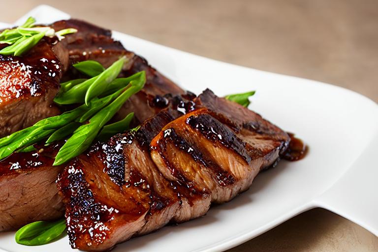 5-Ingredient Honey Soy Glazed Duck Breast