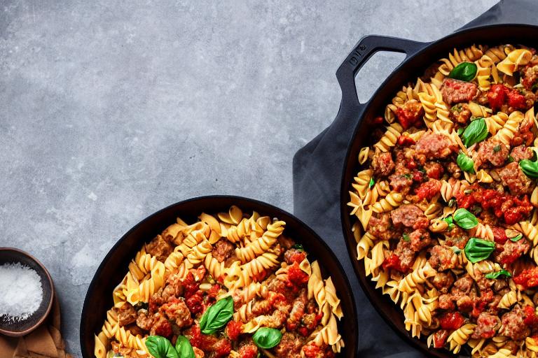5-Ingredient Italian Sausage Pasta