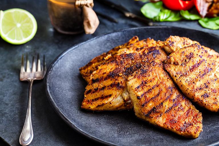 5-Ingredient Jerk Spiced Snapper Fillets