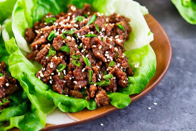 5-Ingredient Korean Bulgogi Lettuce Wraps