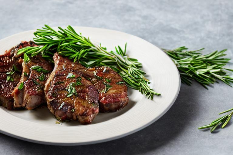 5-Ingredient Mediterranean Lamb Chops
