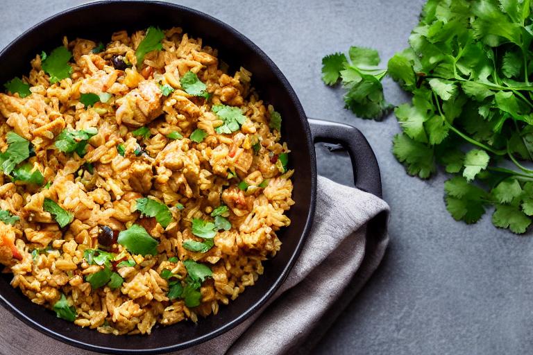 5-Ingredient Mexican Chicken and Rice