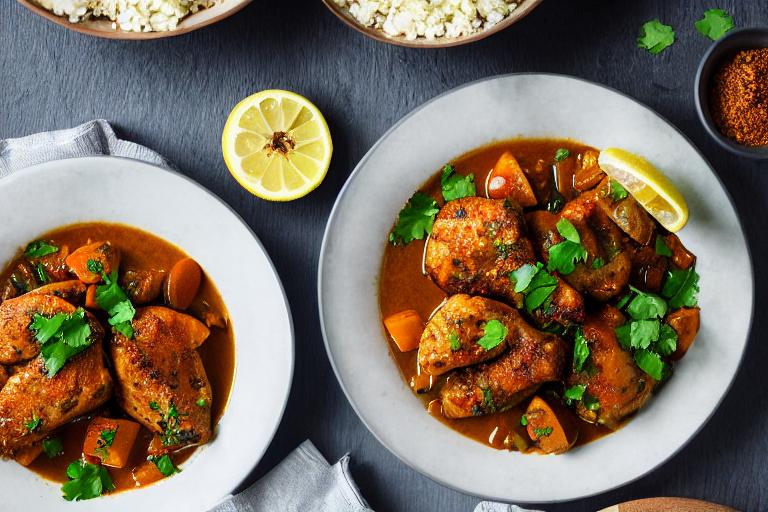 5-Ingredient Moroccan Spiced Chicken Tagine