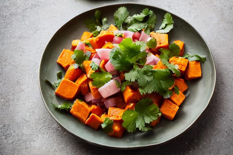 5-Ingredient Peruvian Ceviche with Sweet Potato