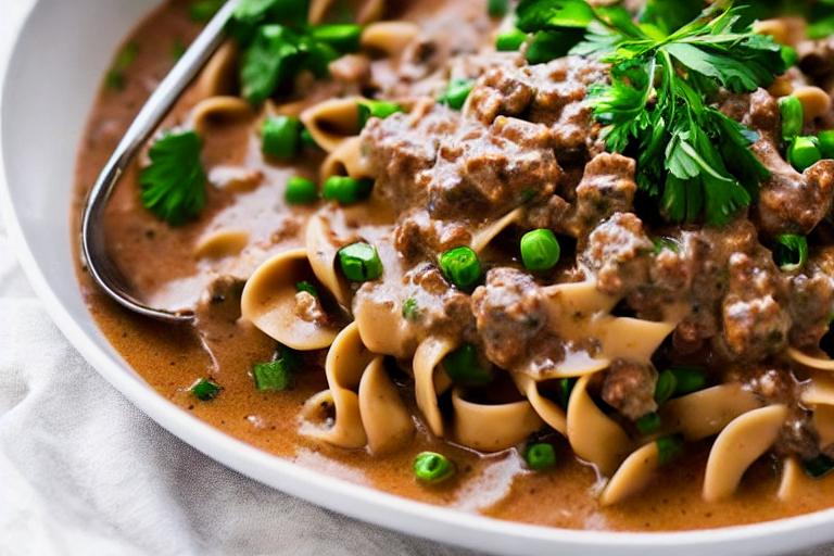 5-Ingredient Russian Beef Stroganoff