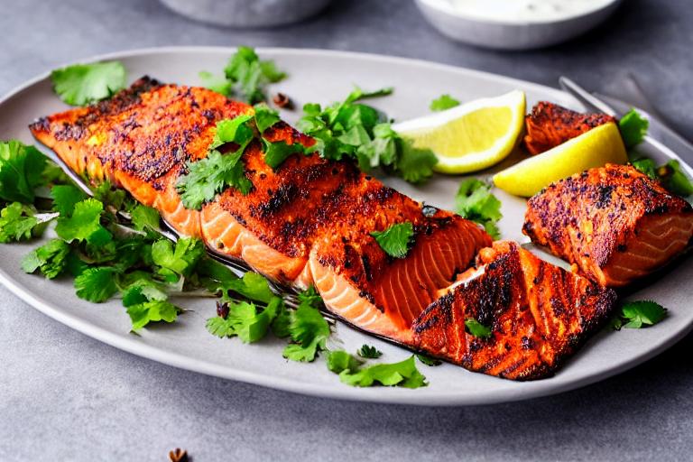5-Ingredient Tandoori Spiced Salmon