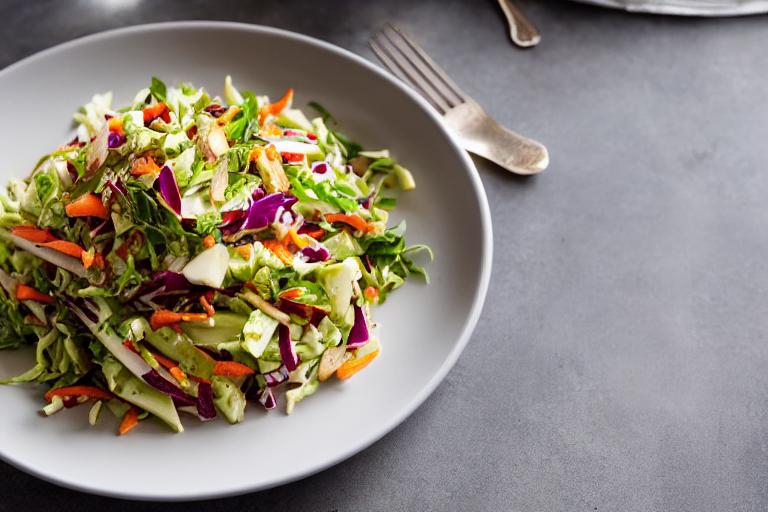 Autumn Spice Apple Slaw