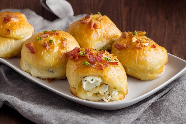 Bacon and Cheese Breakfast Rolls