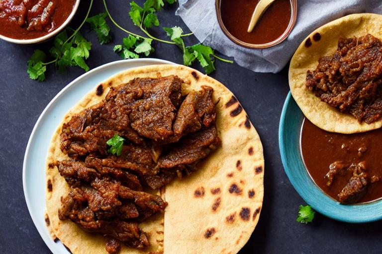 Berbere-Spiced Lamb Shoulder with Ethiopian Injera Flatbread