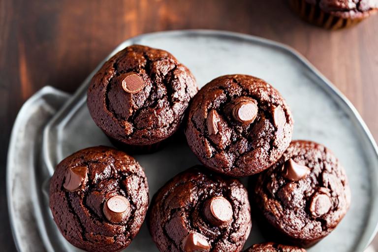 Best Ever Double Chocolate Muffins