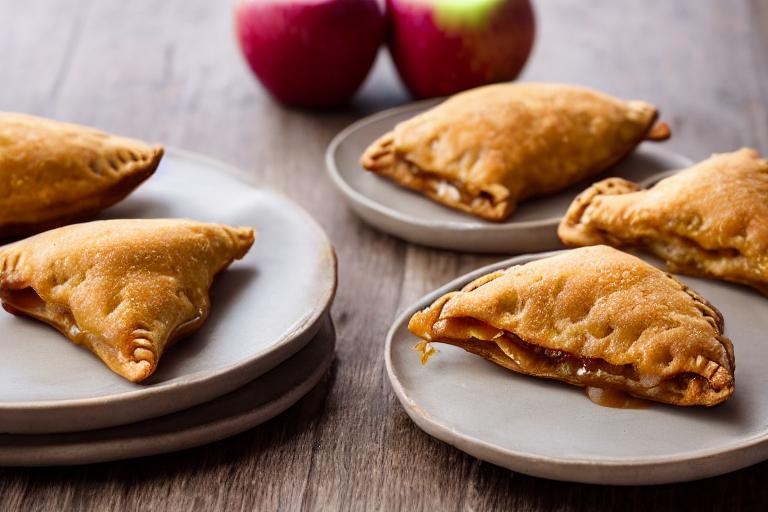 Caramel Apple Empanada Bars