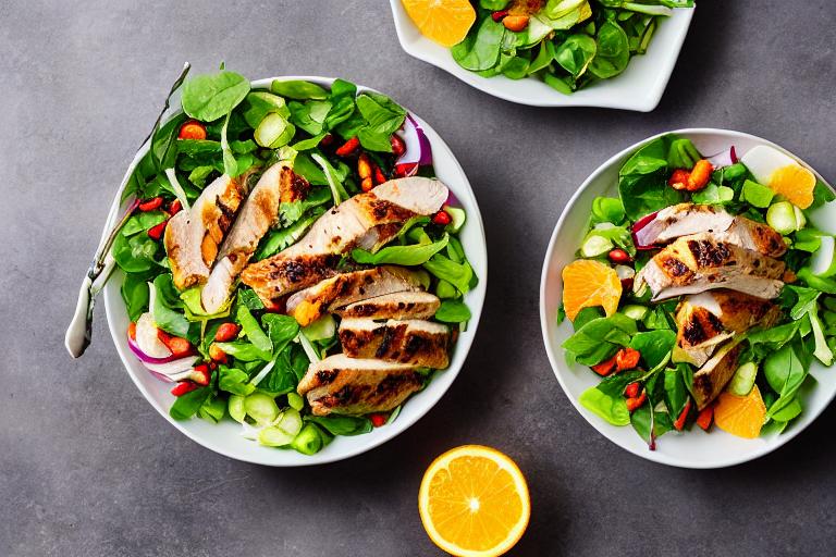 Citrus Herb Chicken Salad Bowl