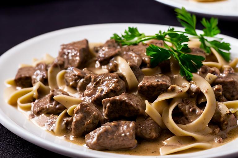 Classic Beef Stroganoff