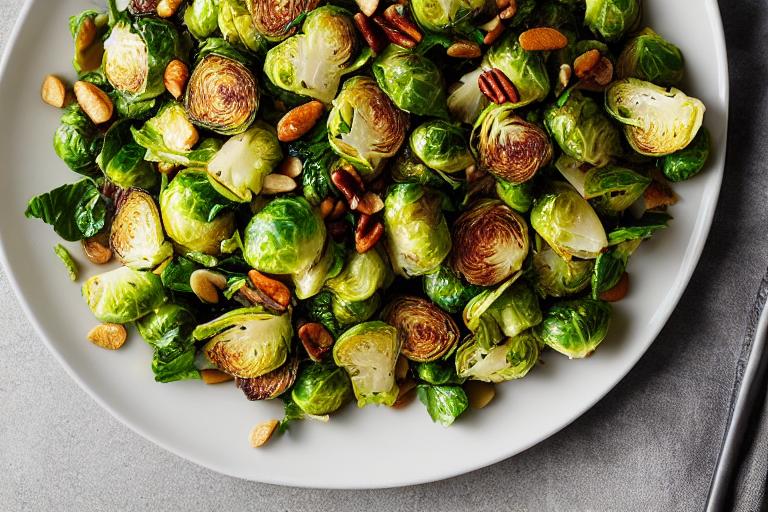 Crispy Brussels Sprouts & Apple Salad