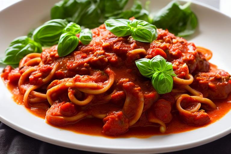 Dani's Linguini Marinara