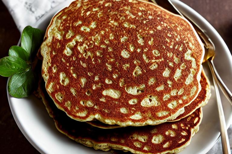 Four-Ingredient Banana Oat Pancakes