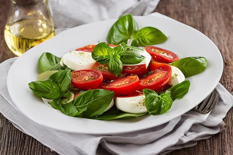Four-Ingredient Caprese Salad