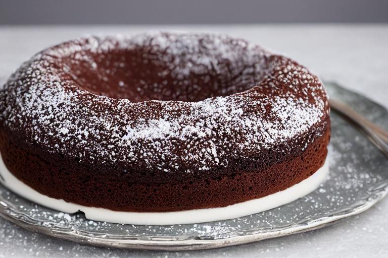Four-Ingredient Chocolate Lava Cake