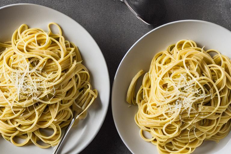 Four-Ingredient Lemon Parmesan Pasta