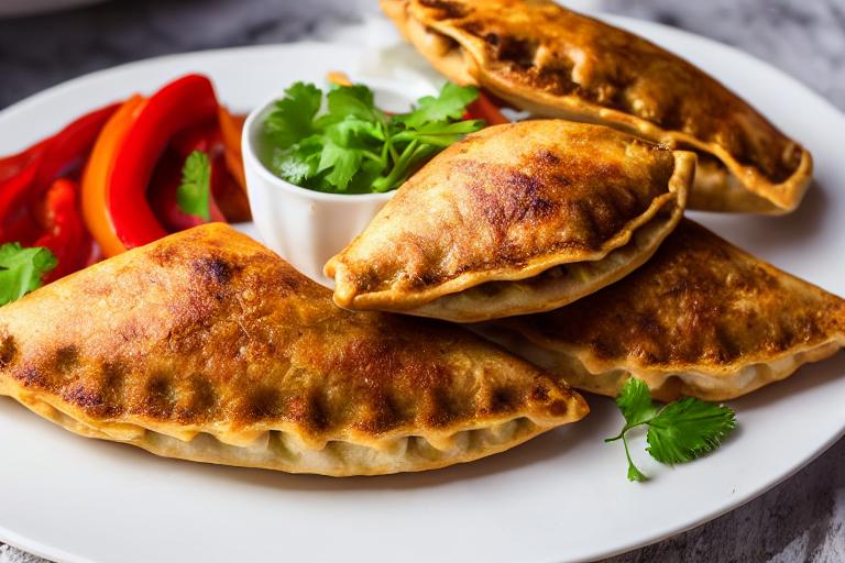 Jamaican Jerk Chicken Empanadas