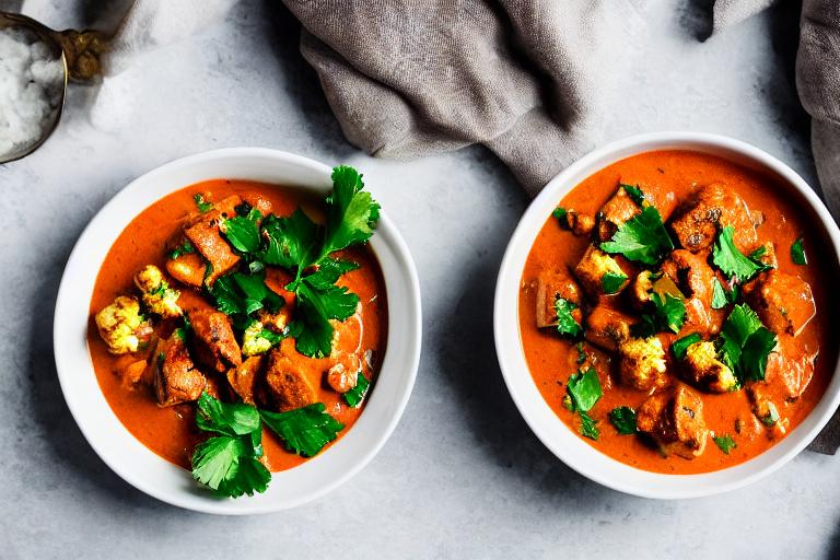 Keto Chicken Tikka Masala with Cauliflower