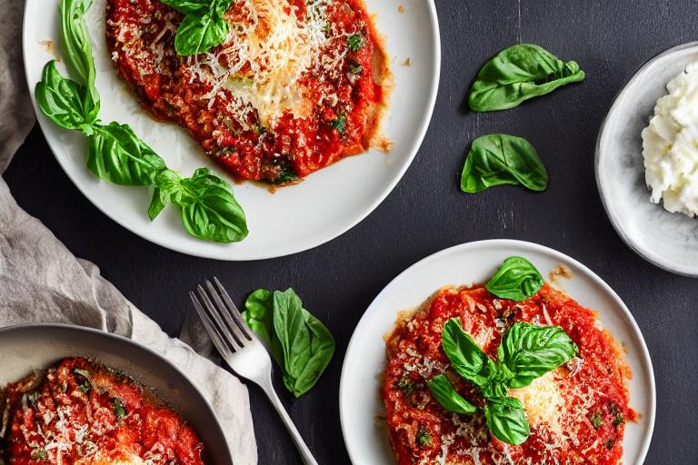 Keto Eggplant Parmesan