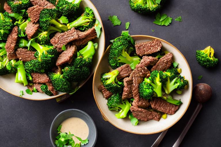 Four-Ingredient Keto Beef and Broccoli Stir Fry
