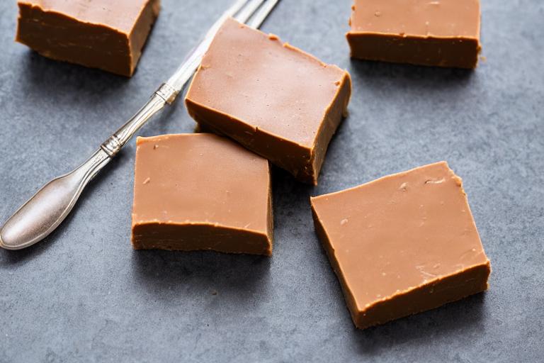 Four-Ingredient Keto Chocolate Peanut Butter Fudge