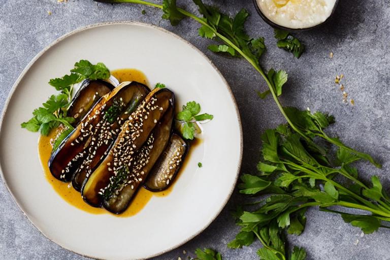 Keto Japanese Miso-Glazed Eggplant (Nasu Dengaku)