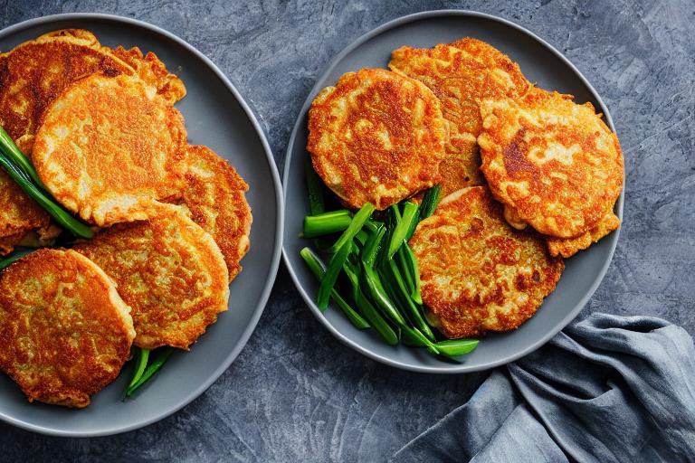 Keto Korean Kimchi Pancakes (Kimchijeon)