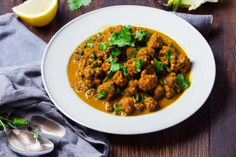 Keto Lamb Curry with Cauliflower Rice