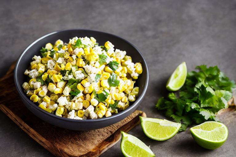 Keto Mexican Street Corn Salad (Elote Bowl)