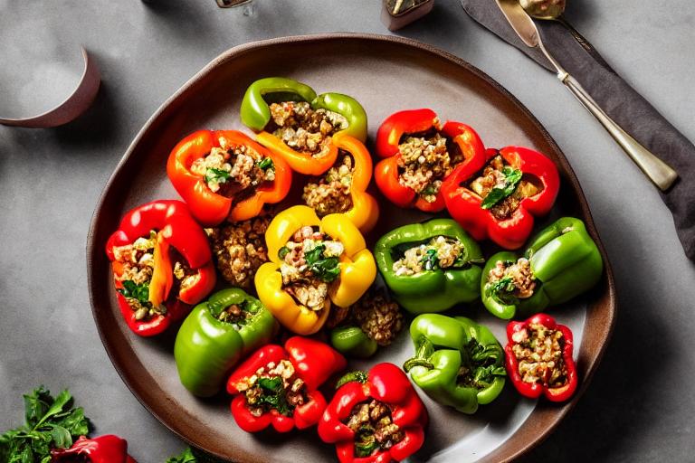 Keto Stuffed Bell Peppers
