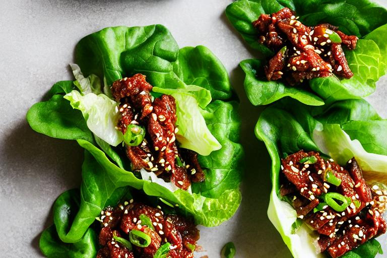 Korean Bulgogi Lettuce Wraps
