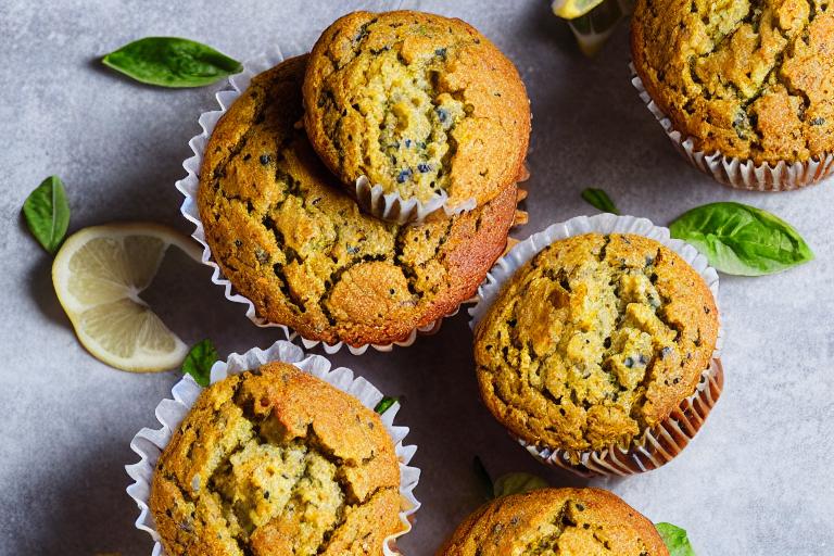 Lemon-Ginger Poppy Seed Muffins