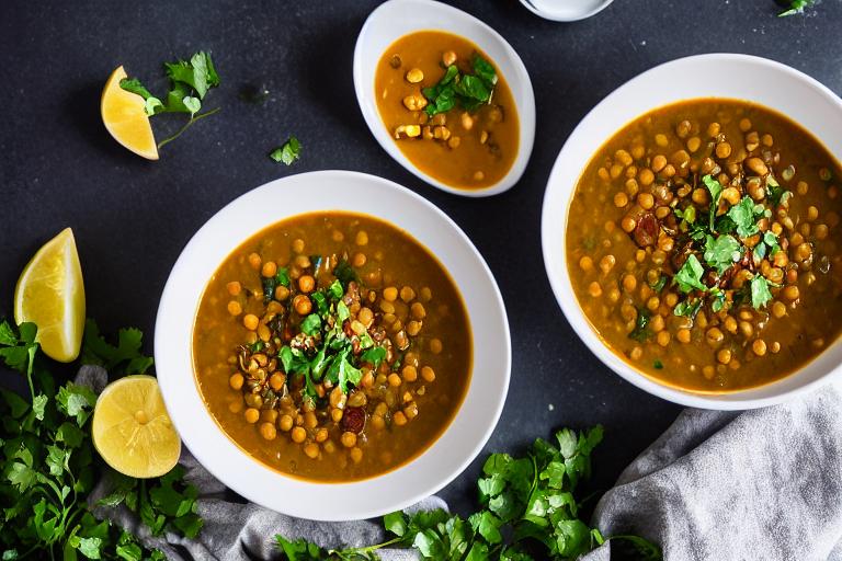 Moroccan Harira Lentil Soup