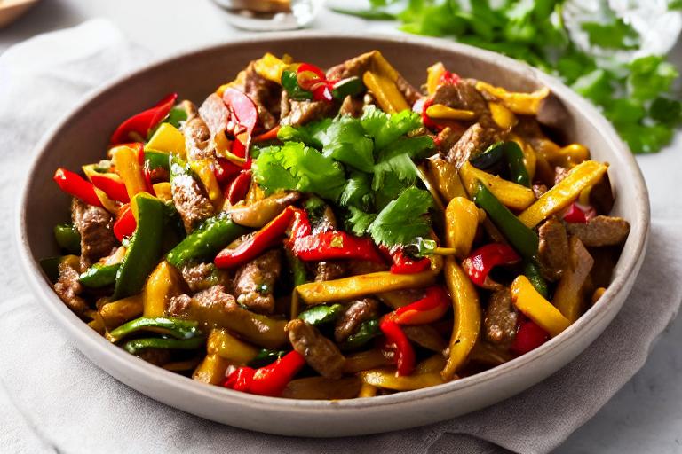 Peruvian Lomo Saltado Stir Fry