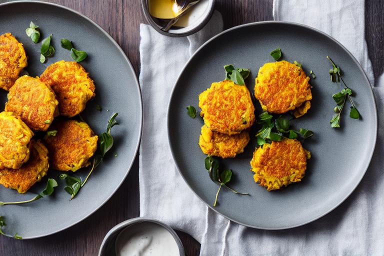 Roasted Butternut Squash Fritters with Aioli