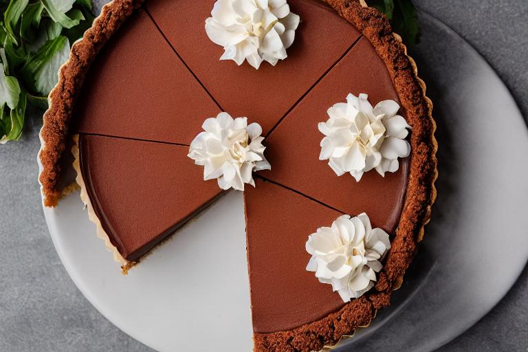Salted Caramel Chocolate Tart